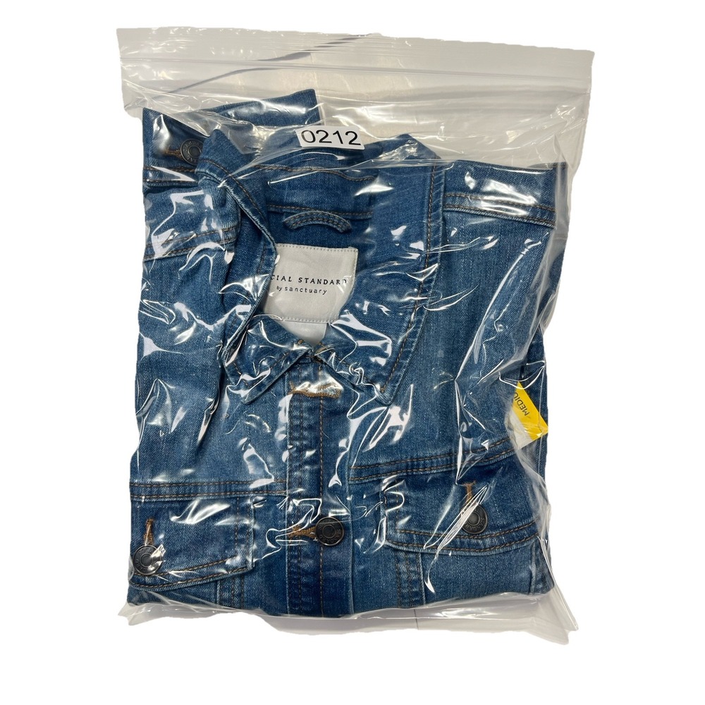 Social Standard by Sanctuary The Winnie Women's Denim Jacket‎ Size M - Picture 9 of 9